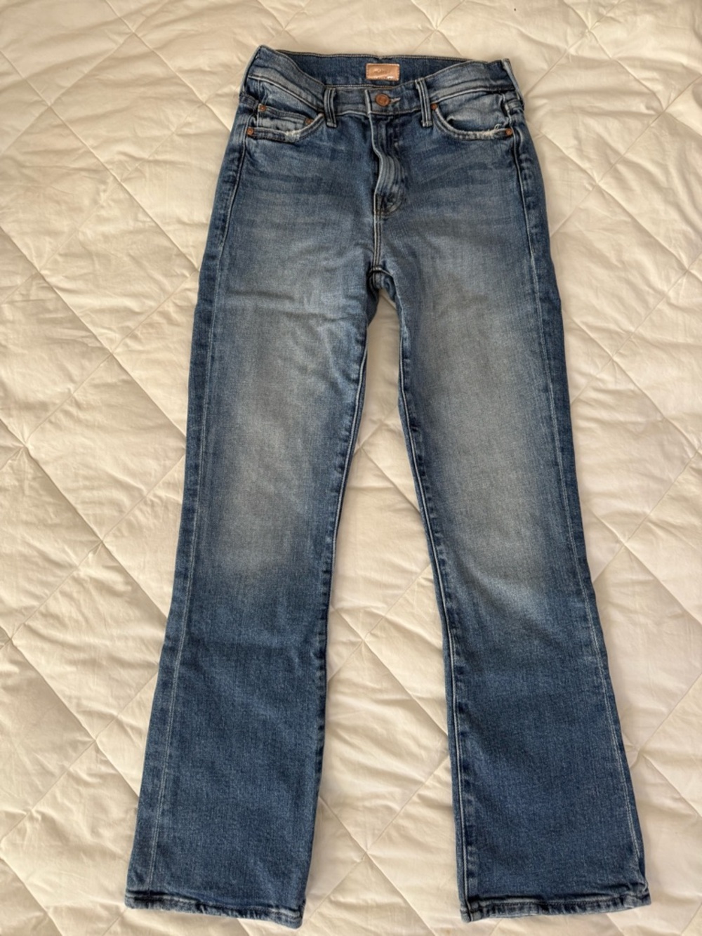 Size 25- MOTHER The Outsider Ankle High on the Hog wash.